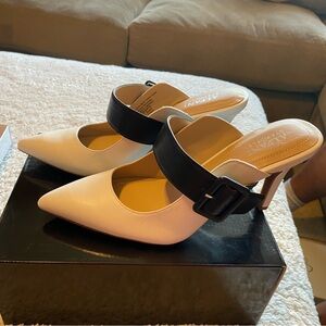 Black&white heels•Brand New